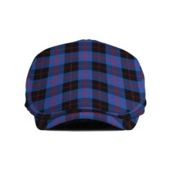 The Gentleman’s Angus Modern Clan Tartan Jeff Cap - Tartan Flat Cap