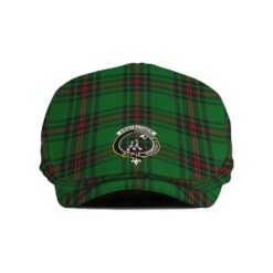 The Gentleman’s Anstruther Clan Tartan Crest Jeff Cap - Tartan Flat Cap