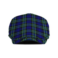 The Gentleman’s Arbuthnot Modern Clan Tartan Jeff Cap - Tartan Flat Cap