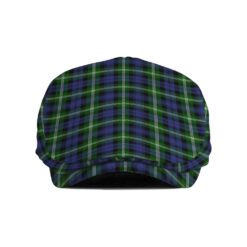 The Gentleman’s Baillie Modern Clan Tartan Jeff Cap - Tartan Flat Cap