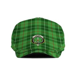 The Gentleman’s Blane Clan Tartan Crest Jeff Cap - Tartan Flat Cap