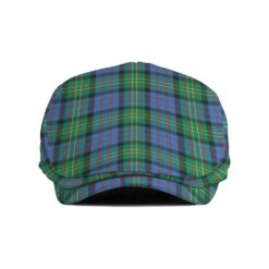 The Gentleman’s Bowie Ancient Clan Tartan Jeff Cap - Tartan Flat Cap