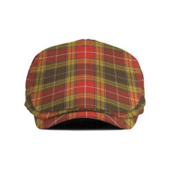 The Gentleman’s Buchanan Old Set Weathered Clan Tartan Jeff Cap - Tartan Flat Cap