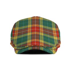 The Gentleman’s Buchanan Old Sett Clan Tartan Jeff Cap - Tartan Flat Cap