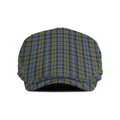 The Gentleman’s Campbell Faded Clan Tartan Jeff Cap - Tartan Flat Cap