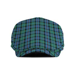 The Gentleman’s Campbell of Cawdor Ancient Clan Tartan Jeff Cap - Tartan Flat Cap