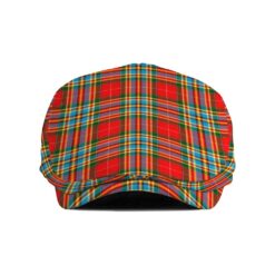 The Gentleman’s Chattan Clan Tartan Jeff Cap - Tartan Flat Cap