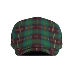 The Gentleman’s Chisholm Hunting Ancient Clan Tartan Jeff Cap - Tartan Flat Cap