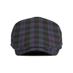 The Gentleman’s Clergy Green Clan Tartan Jeff Cap - Tartan Flat Cap