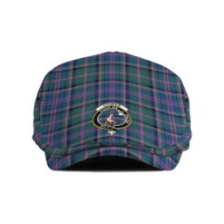 The Gentleman’s Cooper Clan Tartan Crest Jeff Cap - Tartan Flat Cap