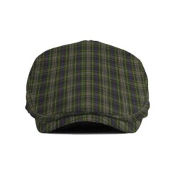 The Gentleman’s Davidson Tulloch Dress Clan Tartan Jeff Cap - Tartan Flat Cap