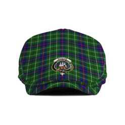 The Gentleman’s Duncan Clan Tartan Crest Jeff Cap - Tartan Flat Cap