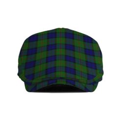 The Gentleman’s Dundas Modern Clan Tartan Jeff Cap - Tartan Flat Cap