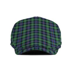 The Gentleman’s Farquharson Ancient Clan Tartan Jeff Cap - Tartan Flat Cap