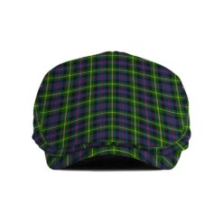 The Gentleman’s Farquharson Modern Clan Tartan Jeff Cap - Tartan Flat Cap