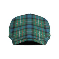 The Gentleman’s Ferguson Ancient Clan Tartan Jeff Cap - Tartan Flat Cap