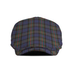 The Gentleman’s Fletcher of Dunans Clan Tartan Jeff Cap - Tartan Flat Cap