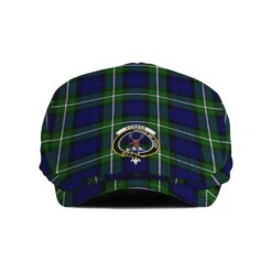 The Gentleman’s Forbes Clan Tartan Crest Jeff Cap - Tartan Flat Cap