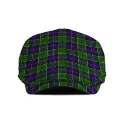 The Gentleman’s Forsyth Modern Clan Tartan Jeff Cap - Tartan Flat Cap