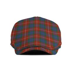 The Gentleman’s Fraser Ancient Clan Tartan Jeff Cap - Tartan Flat Cap