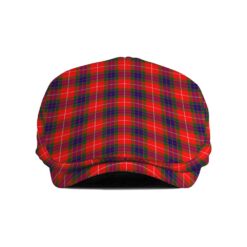 The Gentleman’s Fraser Modern Clan Tartan Jeff Cap - Tartan Flat Cap