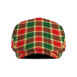 The Gentleman’s Gibbs Clan Tartan Jeff Cap - Tartan Flat Cap