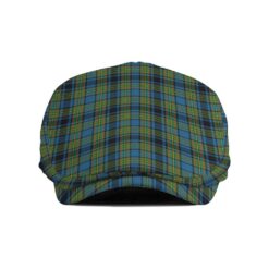 The Gentleman’s Gillies Ancient Clan Tartan Jeff Cap - Tartan Flat Cap