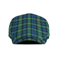 The Gentleman’s Gordon Ancient Clan Tartan Jeff Cap - Tartan Flat Cap
