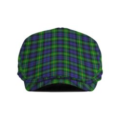 The Gentleman’s Gordon Modern Clan Tartan Jeff Cap - Tartan Flat Cap