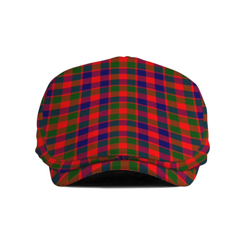 The Gentleman’s Gow Modern Clan Tartan Jeff Cap - Tartan Flat Cap
