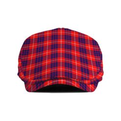 The Gentleman’s Hamilton Modern Clan Tartan Jeff Cap - Tartan Flat Cap