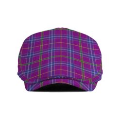 The Gentleman’s Jackson Clan Tartan Jeff Cap - Tartan Flat Cap