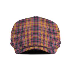 The Gentleman’s Jacobite Clan Tartan Jeff Cap - Tartan Flat Cap