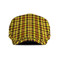 The Gentleman’s Jardine Clan Tartan Jeff Cap - Tartan Flat Cap