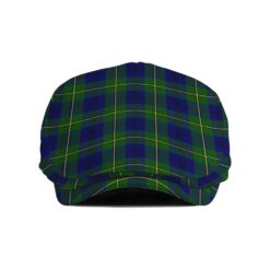 The Gentleman’s Johnston Modern Clan Tartan Jeff Cap - Tartan Flat Cap