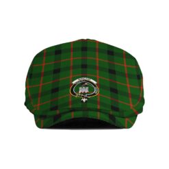 The Gentleman’s Kincaid Clan Tartan Crest Jeff Cap - Tartan Flat Cap