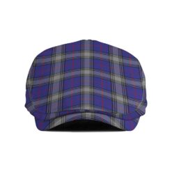 The Gentleman’s Kinnaird Clan Tartan Jeff Cap - Tartan Flat Cap