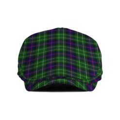The Gentleman’s Leslie Hunting Clan Tartan Jeff Cap - Tartan Flat Cap