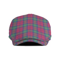 The Gentleman’s Lindsay Ancient Clan Tartan Jeff Cap - Tartan Flat Cap