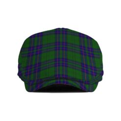 The Gentleman’s Lockhart Modern Clan Tartan Jeff Cap - Tartan Flat Cap