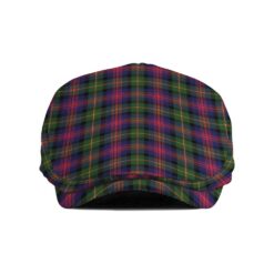 The Gentleman’s Logan Modern Clan Tartan Jeff Cap - Tartan Flat Cap