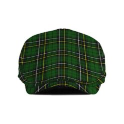 The Gentleman’s MacAlpine Modern Clan Tartan Jeff Cap - Tartan Flat Cap