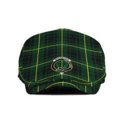 The Gentleman’s MacArthur Clan Tartan Crest Jeff Cap - Tartan Flat Cap
