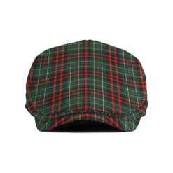 The Gentleman’s MacDiarmid Modern Clan Tartan Jeff Cap - Tartan Flat Cap