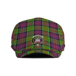 The Gentleman’s MacDonald (Clan Ranald) Clan Tartan Crest Jeff Cap - Tartan Flat Cap