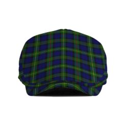 The Gentleman’s MacEwen Modern Clan Tartan Jeff Cap - Tartan Flat Cap