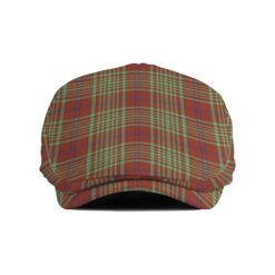 The Gentleman’s MacGillivray Hunting Ancient Clan Tartan Jeff Cap - Tartan Flat Cap