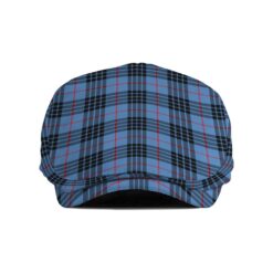 The Gentleman’s MacKay Blue Clan Tartan Jeff Cap - Tartan Flat Cap