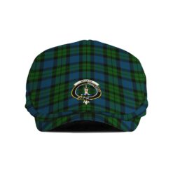 The Gentleman’s MacKay Clan Tartan Crest Jeff Cap - Tartan Flat Cap