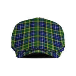 The Gentleman’s MacKellar Clan Tartan Jeff Cap - Tartan Flat Cap